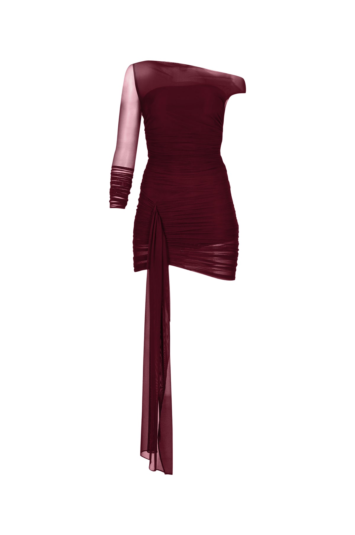 Corrupt Cosmo Dress in Burgundy