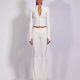 BAD DECISION LONG SLEEVE TOP OFF-WHITE