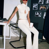 SILENT THREAT PANTS OFF-WHITE