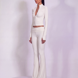 BAD DECISION LONG SLEEVE TOP OFF-WHITE