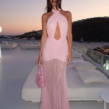 FORBIDDEN FRUIT DRESS IN BABY PINK