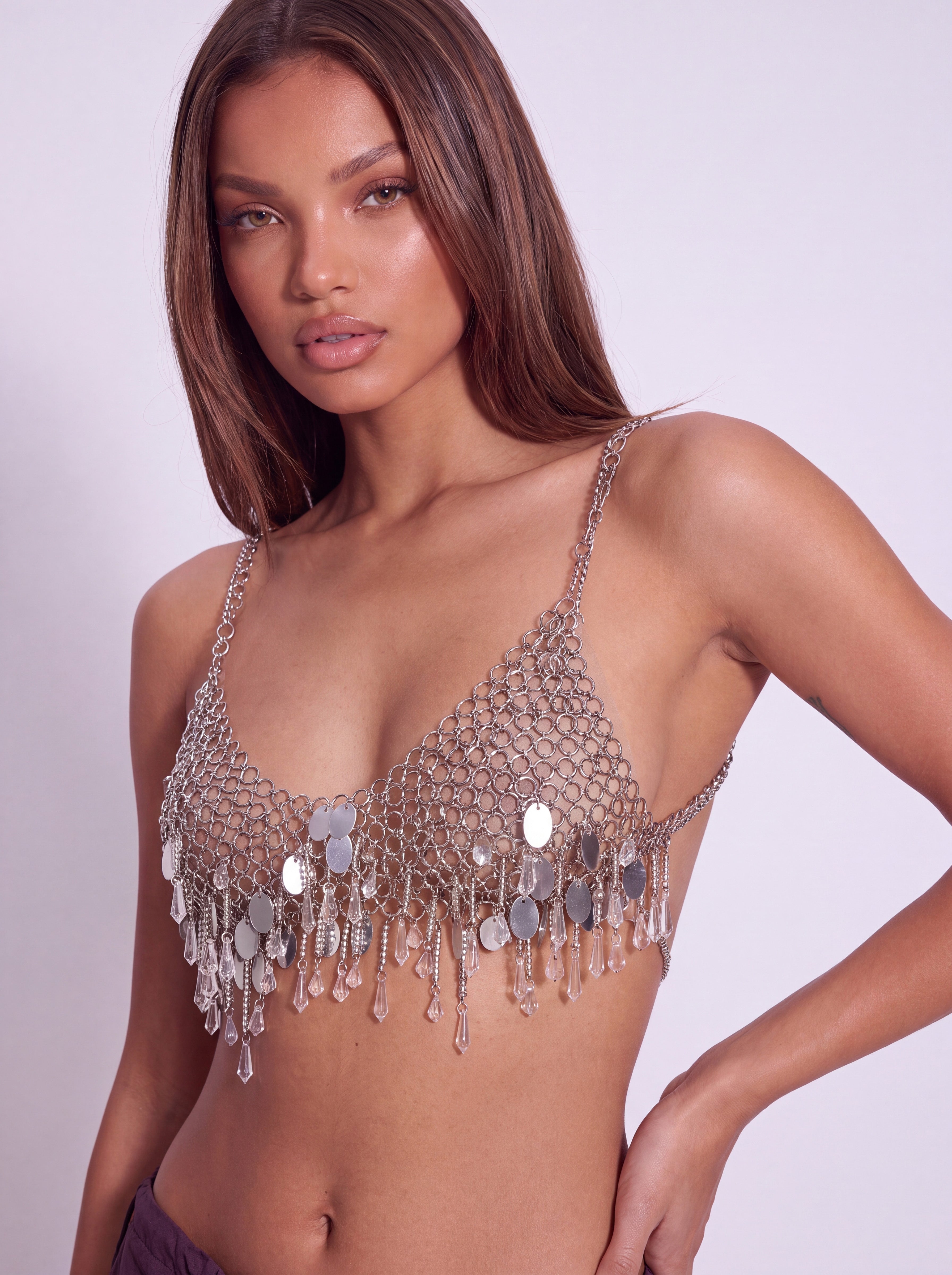 SCENE STEALER CHAIN BRA