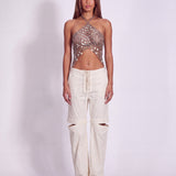 FRONT ROW CHAIN TOP