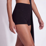 STOP STARING SHORTS BLACK