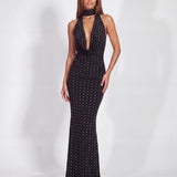 OBSESSED WITH ME MAXI DRESS IN BLACK