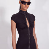 RISK IT ALL MINI DRESS