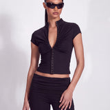 BAD DECISION SHORT SLEEVE TOP