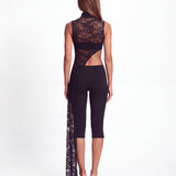 STAY MAD ASYMMETRIC LACE TOP