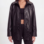 Khela Foul Play Jacket siyah kadın ceket