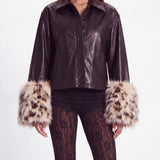HEARTLESS JACKET IN LEOPARD