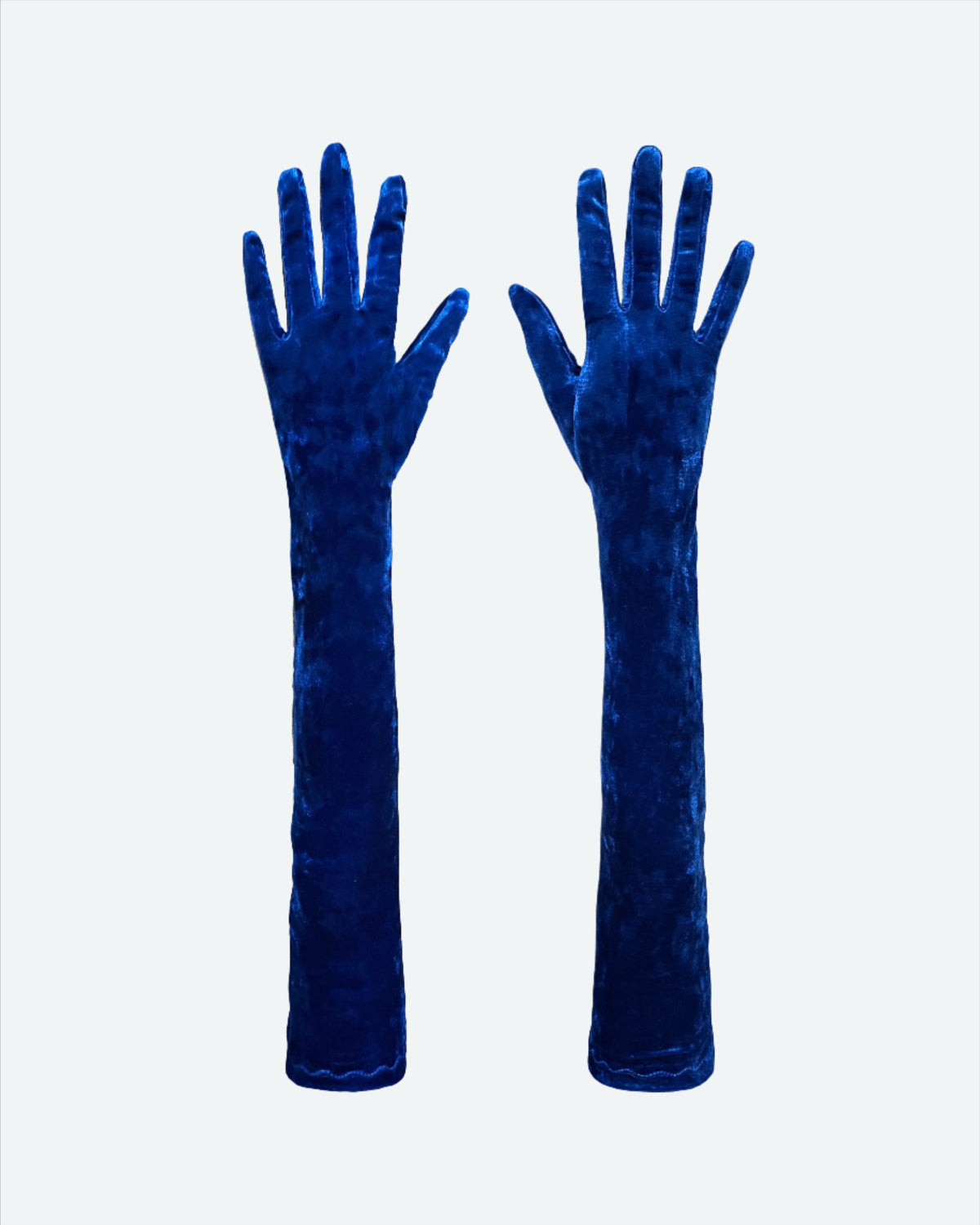 Blue Velvet Gloves