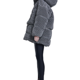 Khela siyah dik yaka uzun kol fitted bodysuit