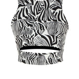PEEKABOO BRA ZEBRA